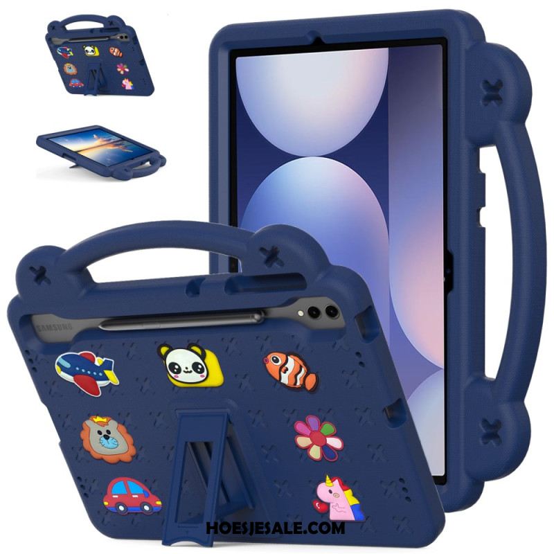 Cover Hoesje Samsung Galaxy Tab S10 Plus Telefoonhoesje Eva Met Cartoondieren