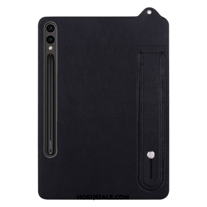Cover Hoesje Samsung Galaxy Tab S11 Ultra Telefoonhoesje Lederlook Met Handmatige Bevestiging