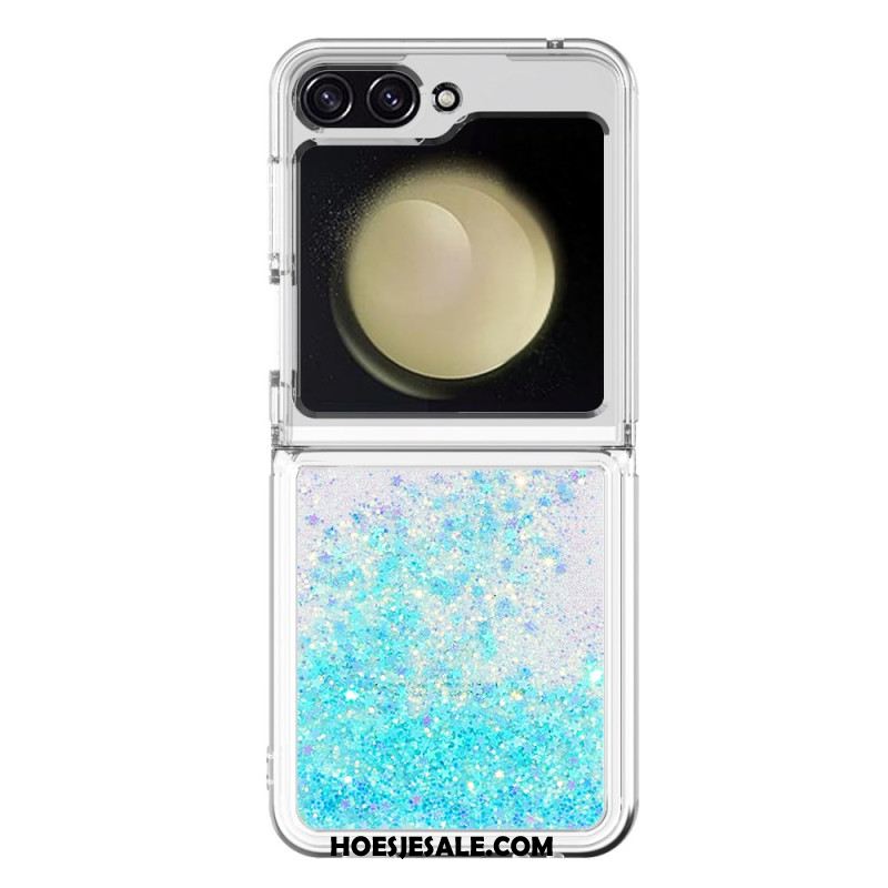 Cover Hoesje Samsung Galaxy Z Flip 7 Fe Telefoonhoesje Glitter