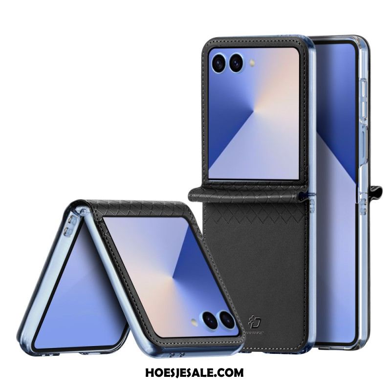 Cover Hoesje Samsung Galaxy Z Flip 7 Telefoonhoesje Bril-serie Dux Ducis