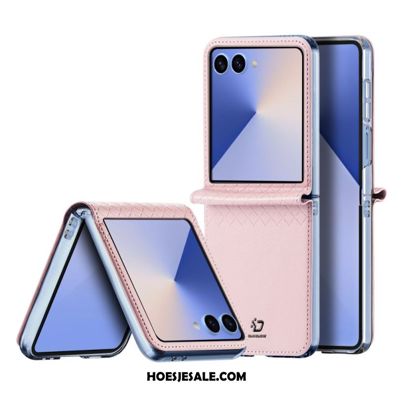 Cover Hoesje Samsung Galaxy Z Flip 7 Telefoonhoesje Bril-serie Dux Ducis