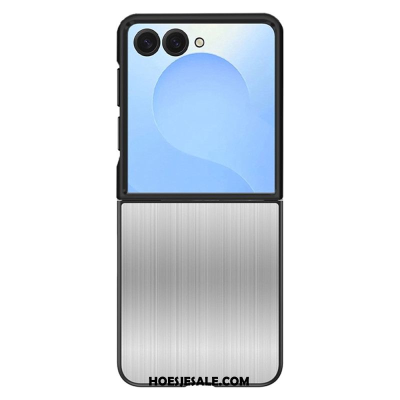 Cover Hoesje Samsung Galaxy Z Flip 7 Telefoonhoesje Roestvrij Staal