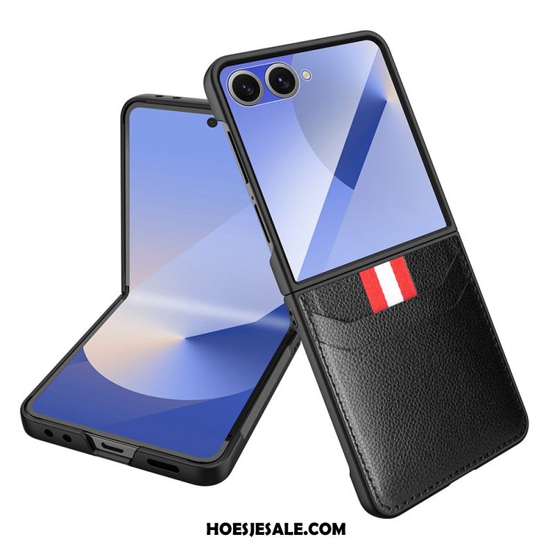 Cover Hoesje Samsung Galaxy Z Flip 7 Telefoonhoesje Zijdezachte Textuur