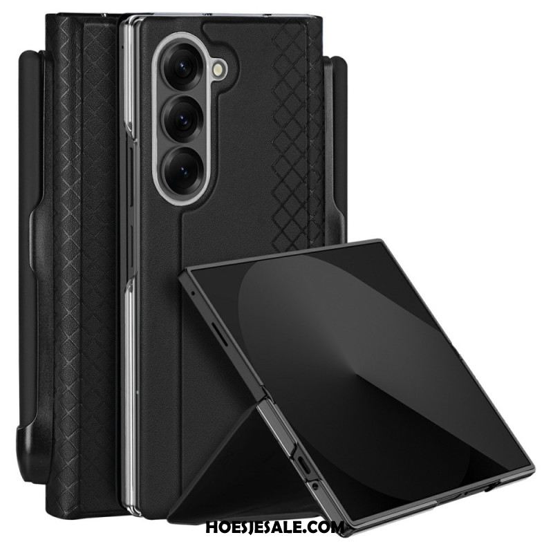 Cover Hoesje Samsung Galaxy Z Fold 7 Telefoonhoesje Bril Series Dux Ducis Stylushouder