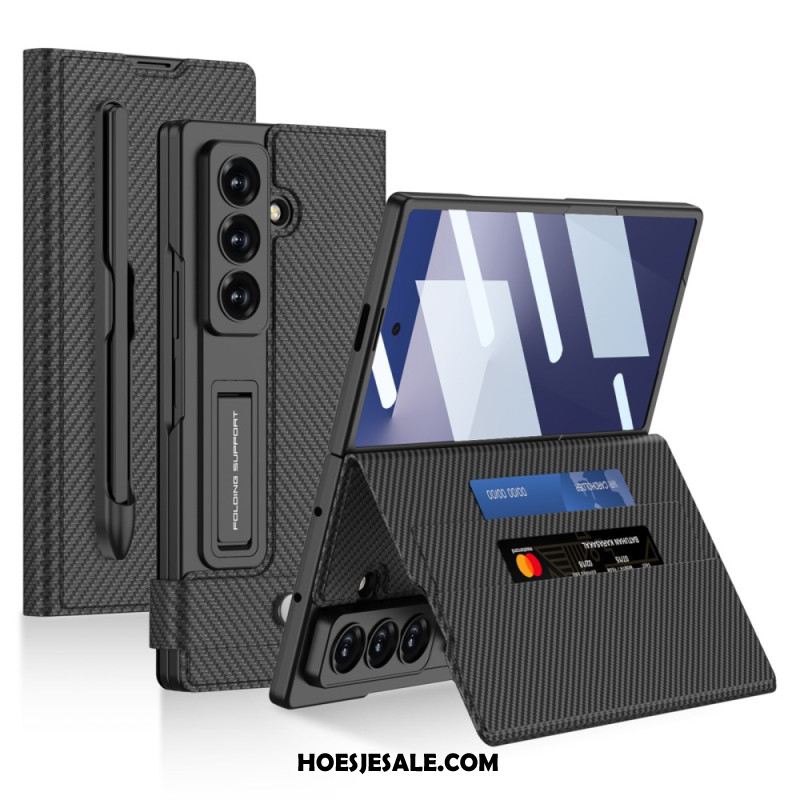 Cover Hoesje Samsung Galaxy Z Fold 7 Telefoonhoesje Gkk Screenprotector En Stylushouder