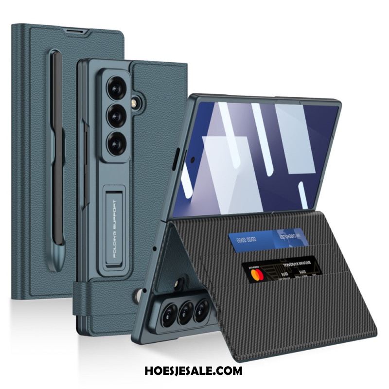 Cover Hoesje Samsung Galaxy Z Fold 7 Telefoonhoesje Gkk Screenprotector En Stylushouder
