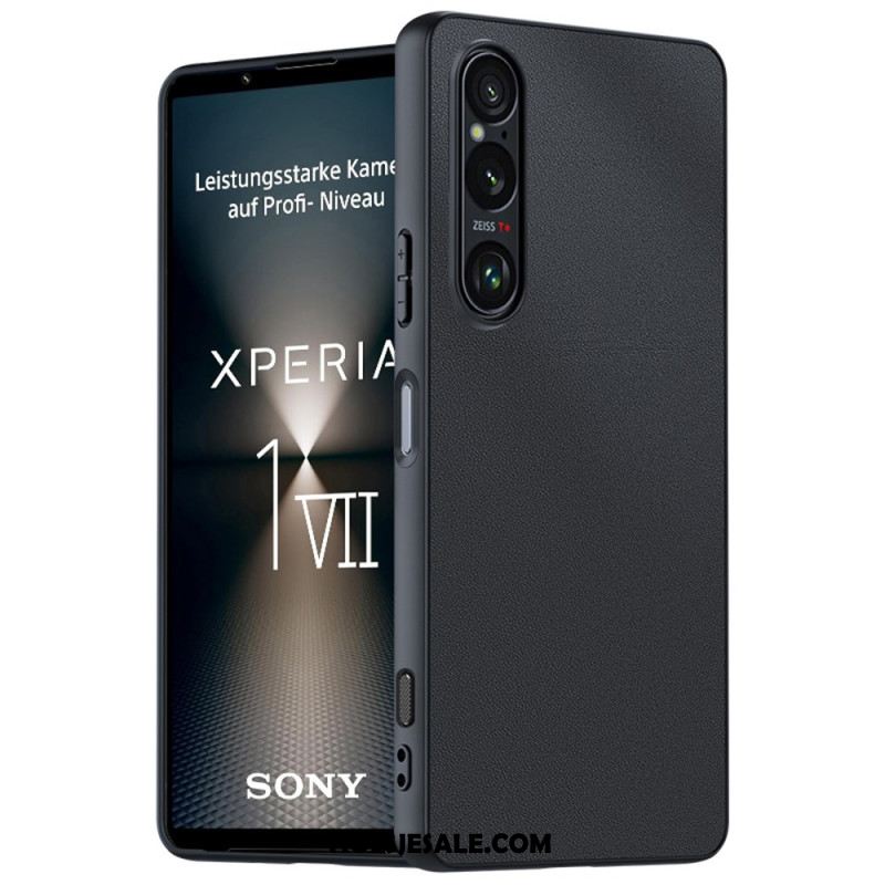 Cover Hoesje Sony Xperia 1 Vii Telefoonhoesje Lederlook