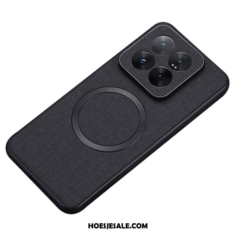 Cover Hoesje Xiaomi 14 Telefoonhoesje Slank Compatibel Met Magsafe
