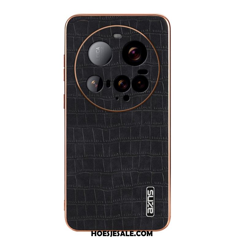 Cover Hoesje Xiaomi 15 Ultra Telefoonhoesje Krokodillentextuur Azns