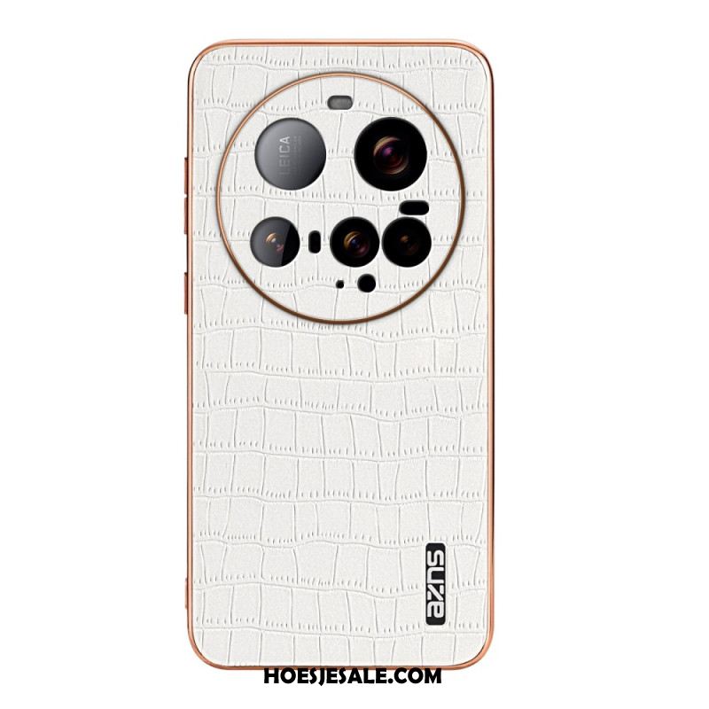 Cover Hoesje Xiaomi 15 Ultra Telefoonhoesje Krokodillentextuur Azns