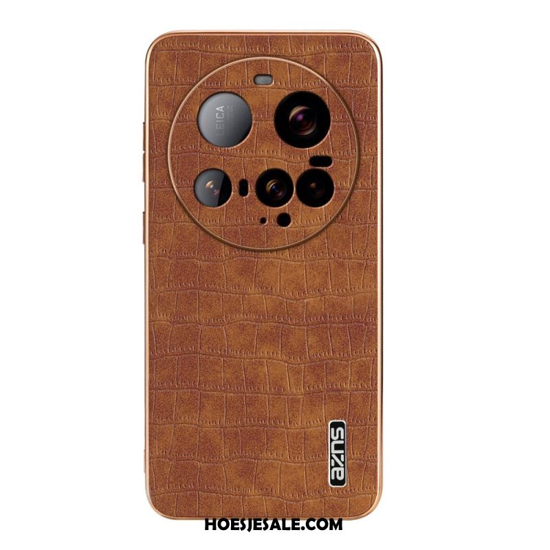 Cover Hoesje Xiaomi 15 Ultra Telefoonhoesje Krokodillentextuur Azns