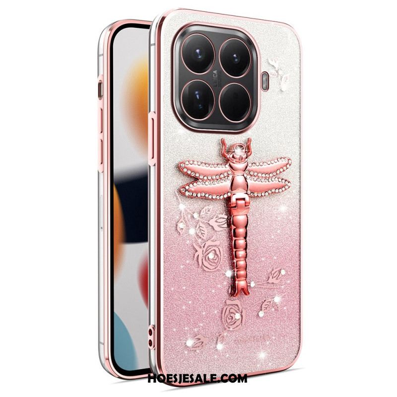 Cover Hoesje Xiaomi 15t Pro Telefoonhoesje Kadem Libellensteun
