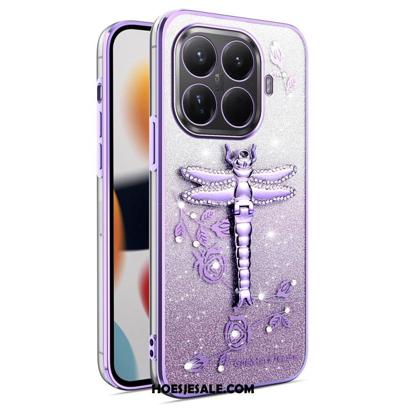 Cover Hoesje Xiaomi 15t Pro Telefoonhoesje Kadem Libellensteun