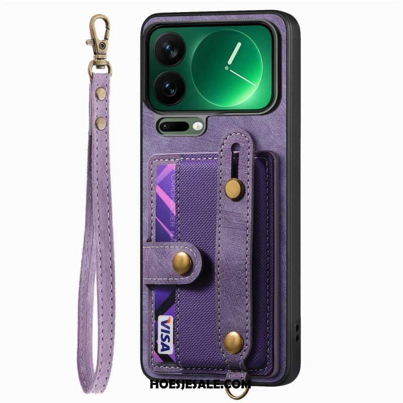 Cover Hoesje Xiaomi 17 Pro Max Telefoonhoesje Kaarthouder En Standaard