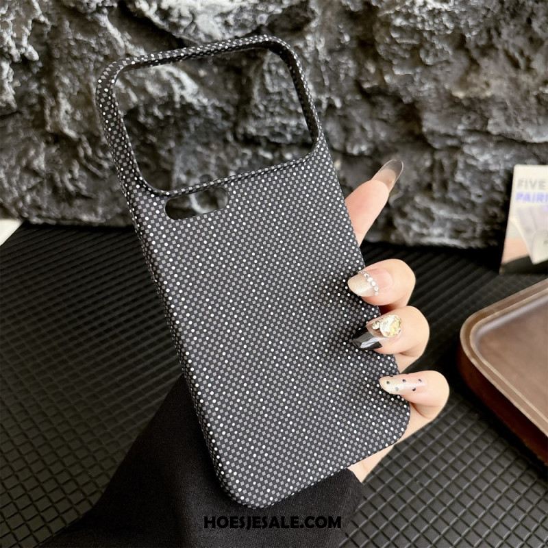 Cover Hoesje Xiaomi 17 Pro Max Telefoonhoesje Ontwerp Met Koolstofvezelstructuur