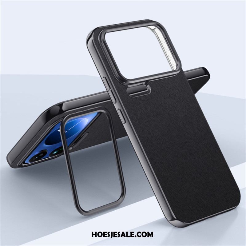 Cover Hoesje Xiaomi 17 Pro Telefoonhoesje Geïntegreerde Standaard En Metalen Frame