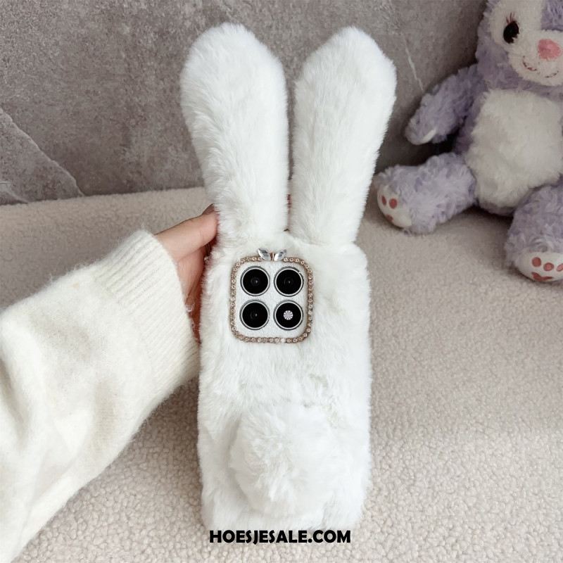 Cover Hoesje Xiaomi 17 Telefoonhoesje Pluche Rundleer