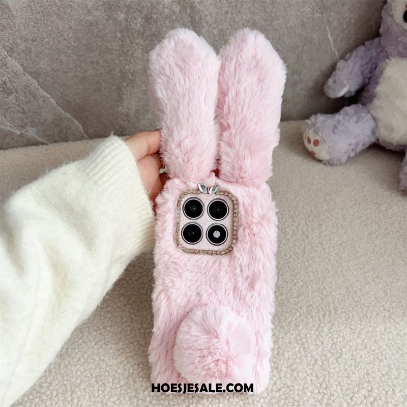 Cover Hoesje Xiaomi 17 Telefoonhoesje Pluche Rundleer