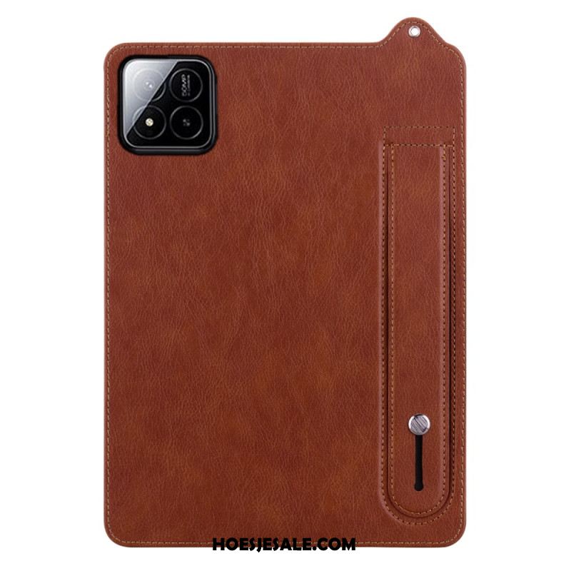 Cover Hoesje Xiaomi Pad 7 / 7 Pro Telefoonhoesje Kunstleer Met Riemhouder