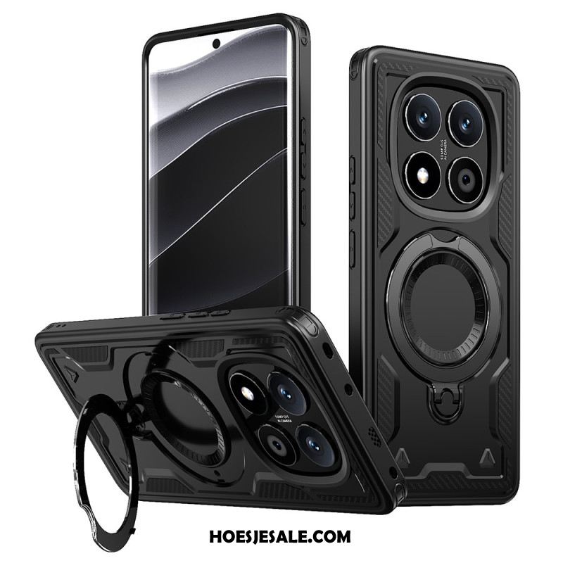 Cover Hoesje Xiaomi Redmi Note 14 Pro 5g Telefoonhoesje Draaibare Standaard En Magsafe-compatibiliteit