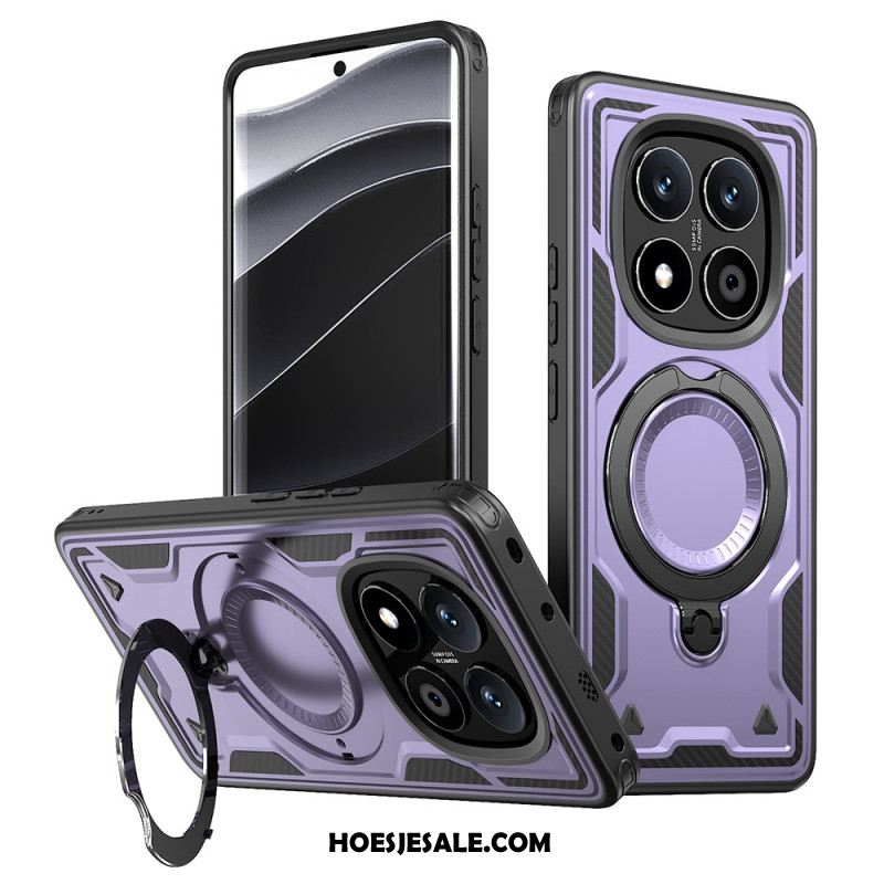 Cover Hoesje Xiaomi Redmi Note 14 Pro 5g Telefoonhoesje Draaibare Standaard En Magsafe-compatibiliteit