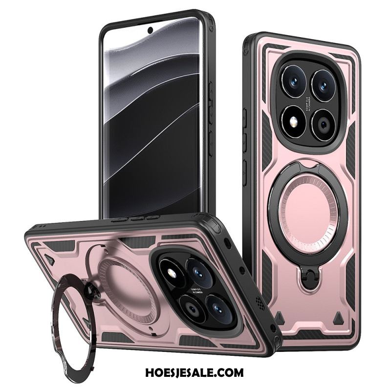 Cover Hoesje Xiaomi Redmi Note 14 Pro 5g Telefoonhoesje Draaibare Standaard En Magsafe-compatibiliteit