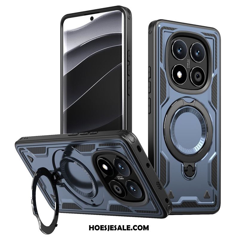 Cover Hoesje Xiaomi Redmi Note 14 Pro 5g Telefoonhoesje Draaibare Standaard En Magsafe-compatibiliteit