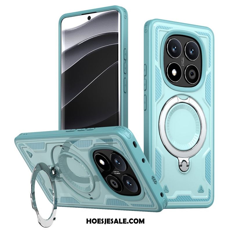 Cover Hoesje Xiaomi Redmi Note 14 Pro 5g Telefoonhoesje Draaibare Standaard En Magsafe-compatibiliteit