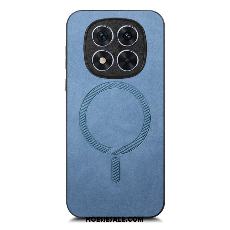 Cover Hoesje Xiaomi Redmi Note 14 Pro Plus 5g Telefoonhoesje Magsafe-compatibel Met Lederlook