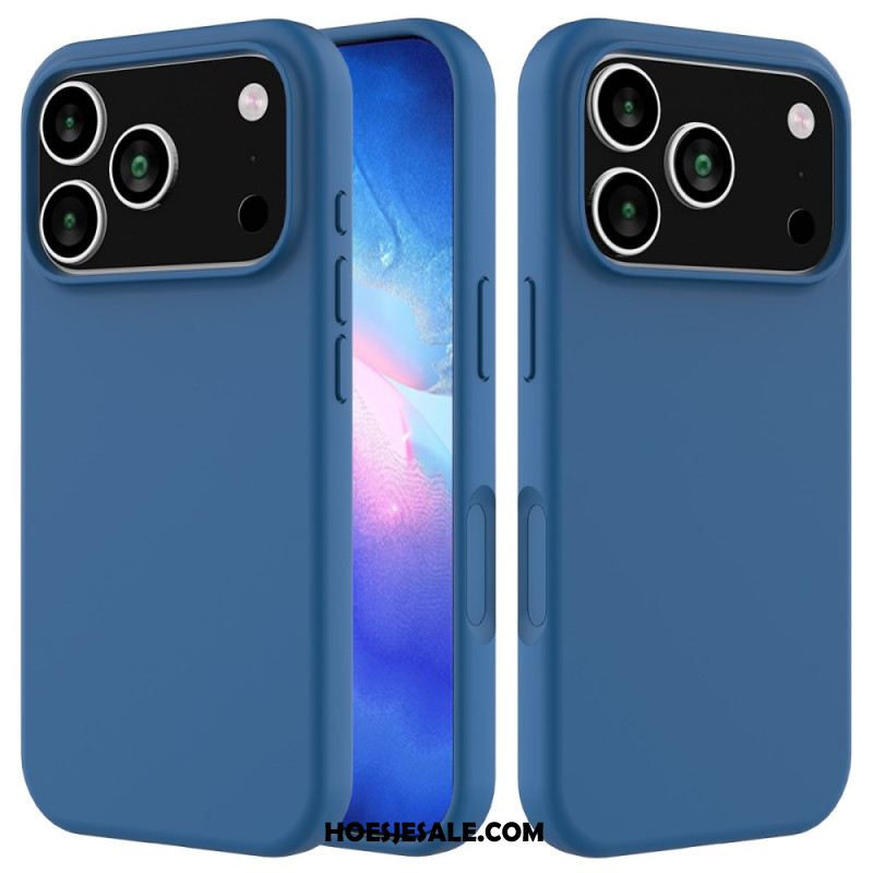 Cover Hoesje iPhone 17 Pro Telefoonhoesje Vloeibare Siliconen