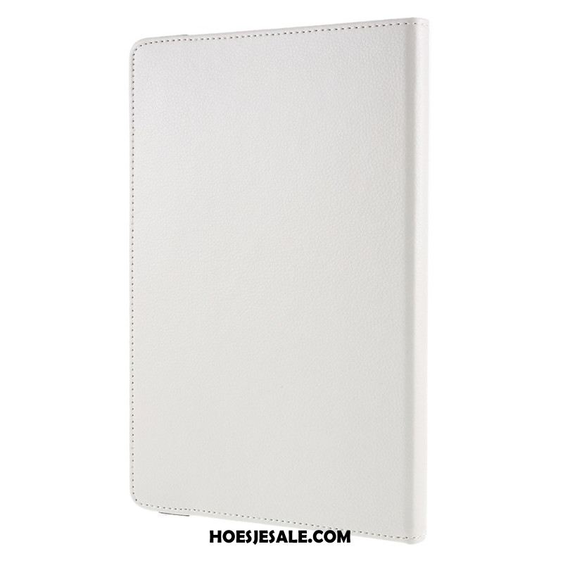 Cover Samsung Galaxy Tab S10 Fe Draaibaar Met Elastische Band Bescherming Hoesje