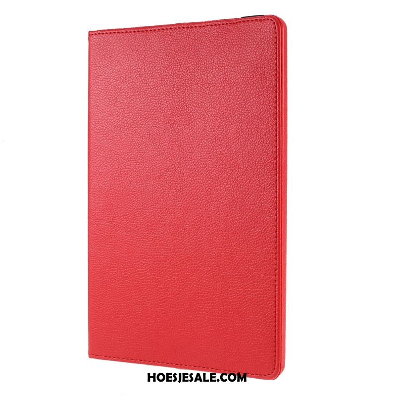 Cover Samsung Galaxy Tab S10 Fe Draaibaar Met Elastische Band Bescherming Hoesje
