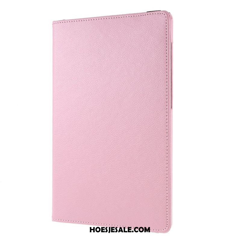 Cover Samsung Galaxy Tab S10 Fe Draaibaar Met Elastische Band Bescherming Hoesje