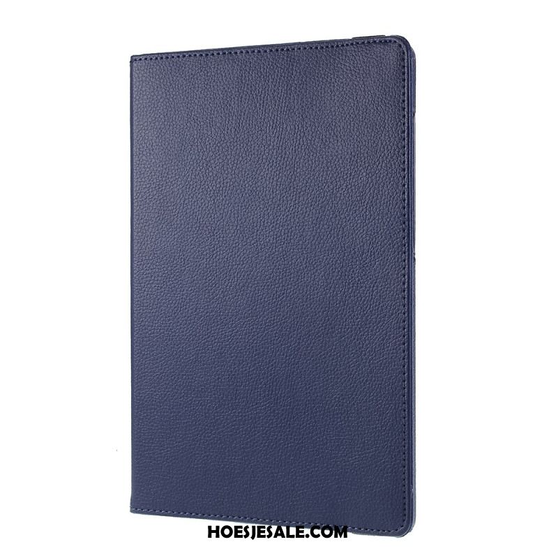 Cover Samsung Galaxy Tab S10 Fe Draaibaar Met Elastische Band Bescherming Hoesje