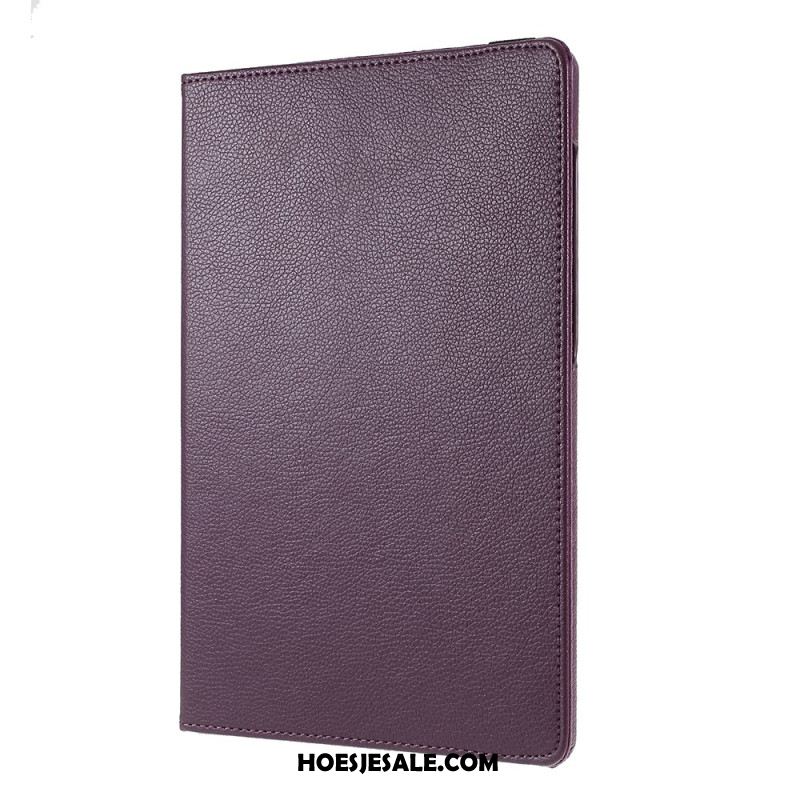 Cover Samsung Galaxy Tab S10 Fe Draaibaar Met Elastische Band Bescherming Hoesje