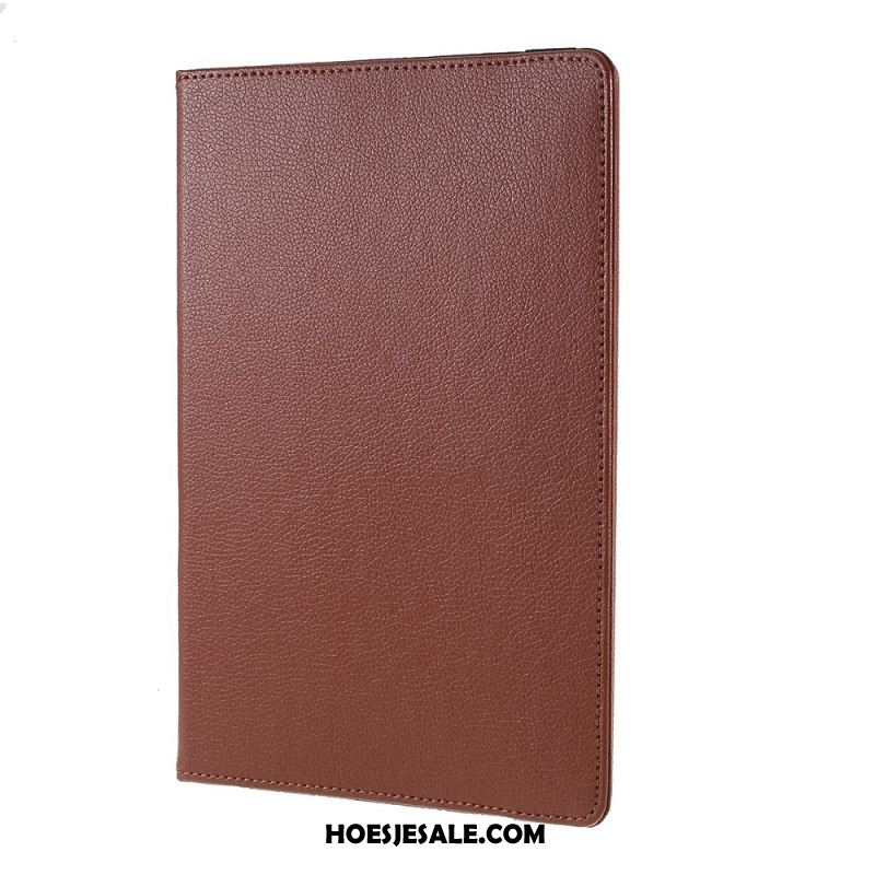 Cover Samsung Galaxy Tab S10 Fe Draaibaar Met Elastische Band Bescherming Hoesje