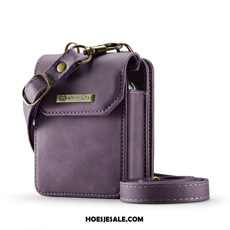 Cover Samsung Galaxy Z Flip 7 Fe Schoudertasmodel Met Rfid-bescherming En Schouderband Bescherming Hoesje