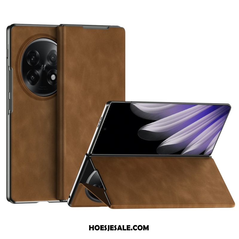 Cover Voor Oppo Find N5 Leereffect