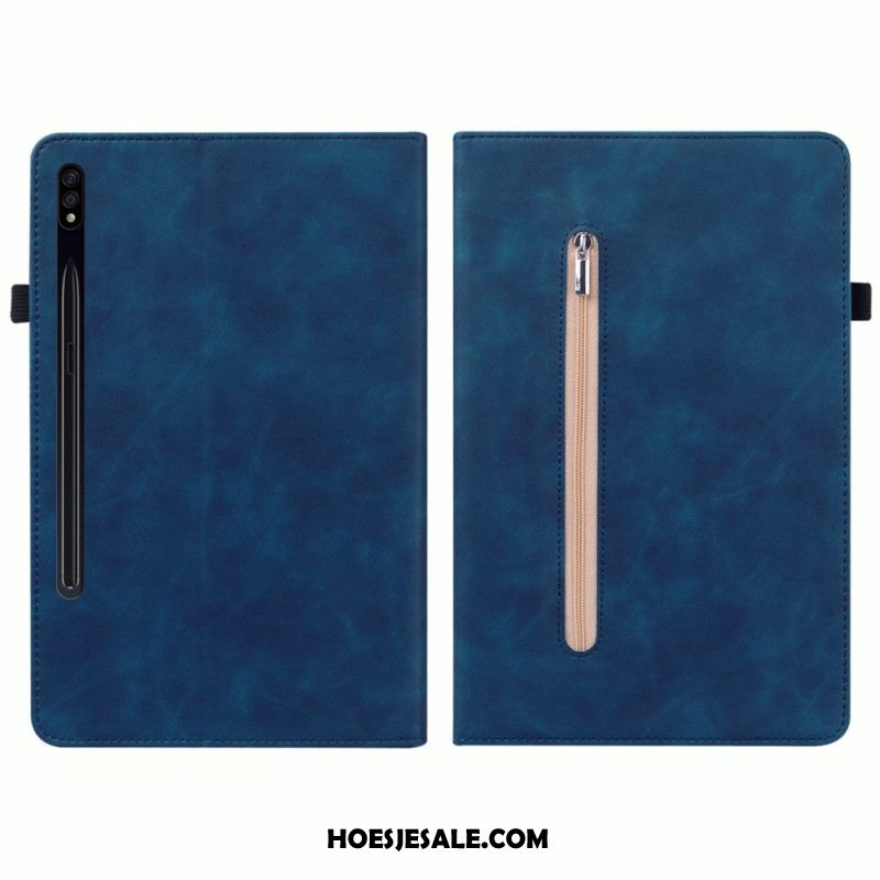Cover Voor Samsung Galaxy Tab S10 Plus Etui Met Rits