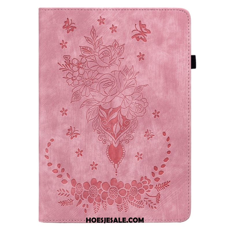 Cover Xiaomi Pad 6 Roze Leerlook