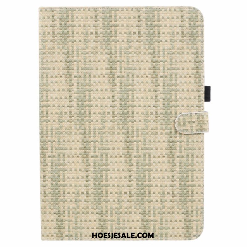 Cover Xiaomi Pad 6s Pro Geweven Patroon Bescherming Hoesje