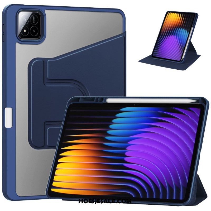 Cover Xiaomi Pad 7 / 7 Pro Lederlook Met Draaibare Standaard Bescherming Hoesje