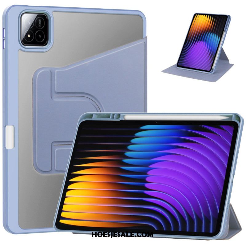 Cover Xiaomi Pad 7 / 7 Pro Lederlook Met Draaibare Standaard Bescherming Hoesje