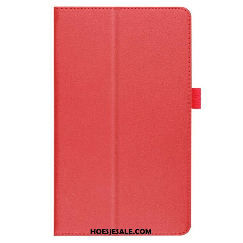 Cover voor Samsung Galaxy Tab A7 Lite 2 Litchi-flappen Van Imitatieleer