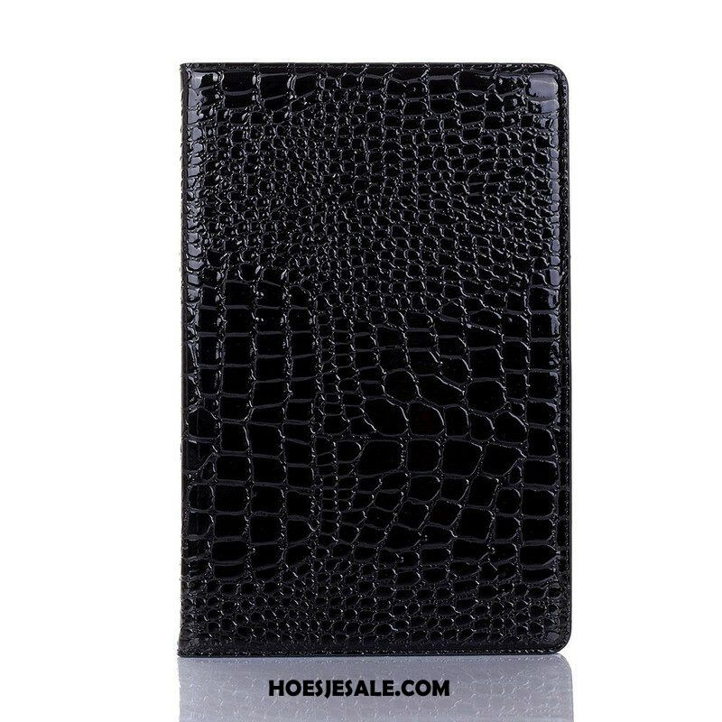 Cover voor Samsung Galaxy Tab A7 Lite Krokodil Textuur