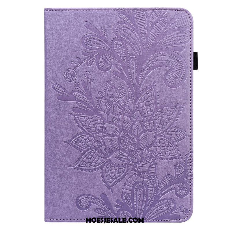 Cover voor Samsung Galaxy Tab A8 (2021) Bloem Ontwerp