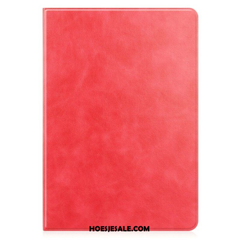 Cover voor Samsung Galaxy Tab S7 FE Getextureerd Kunstleer