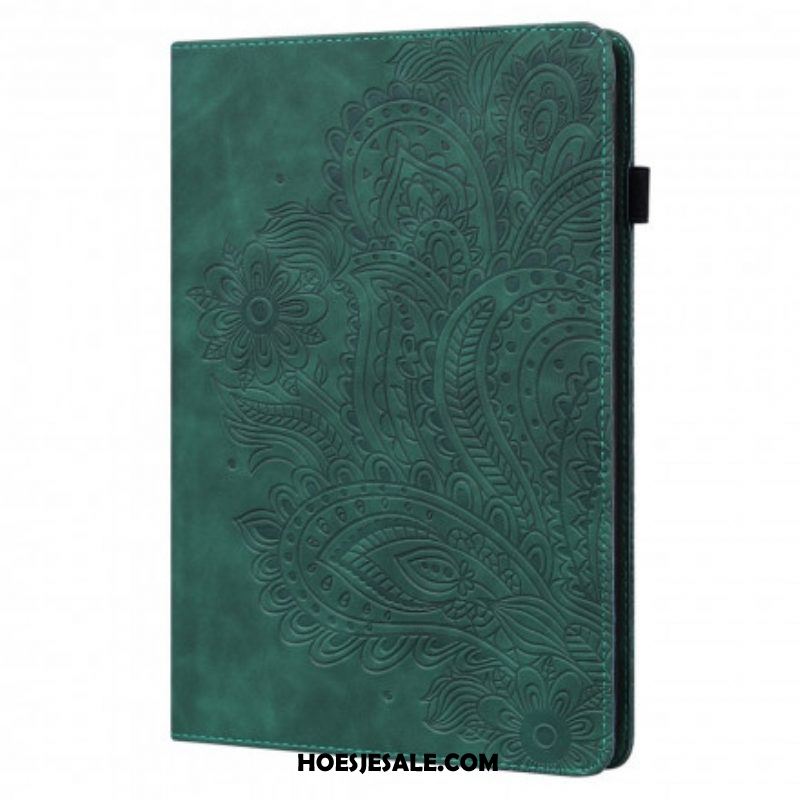 Cover voor Samsung Galaxy Tab S8 / Tab S7 Bloemenprint