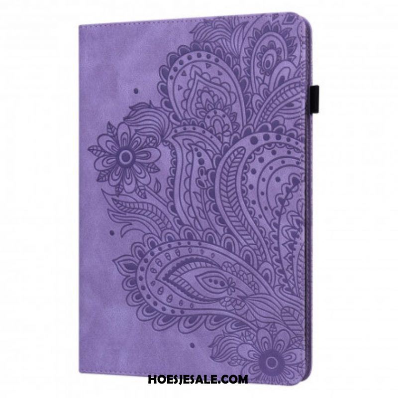 Cover voor Samsung Galaxy Tab S8 / Tab S7 Bloemenprint