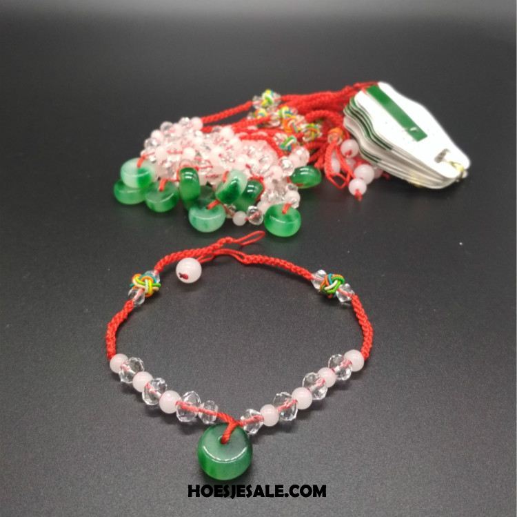 Enkelbandjes Dames Groen Accessoires Lovers Vrouwen Weven Korting